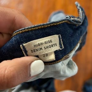 Madewell jean shorts
